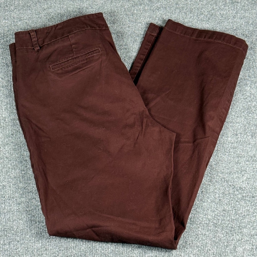 Fall Fashion Brown Dress Pants Trousers Business Casual Size 16 36x32 Workwear